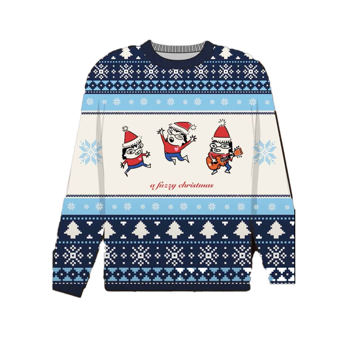 A FUZZY CHRISTMAS SWEATER