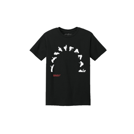 BACKFLIPS TOUR CITIES T-SHIRT - Black
