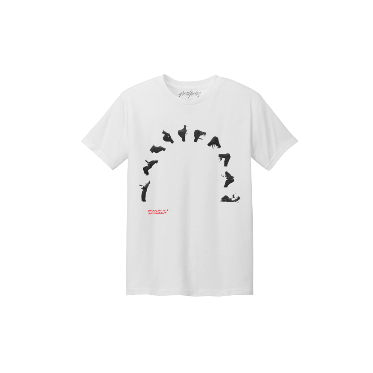 BACKFLIPS TOUR CITIES T-SHIRT - WHITE