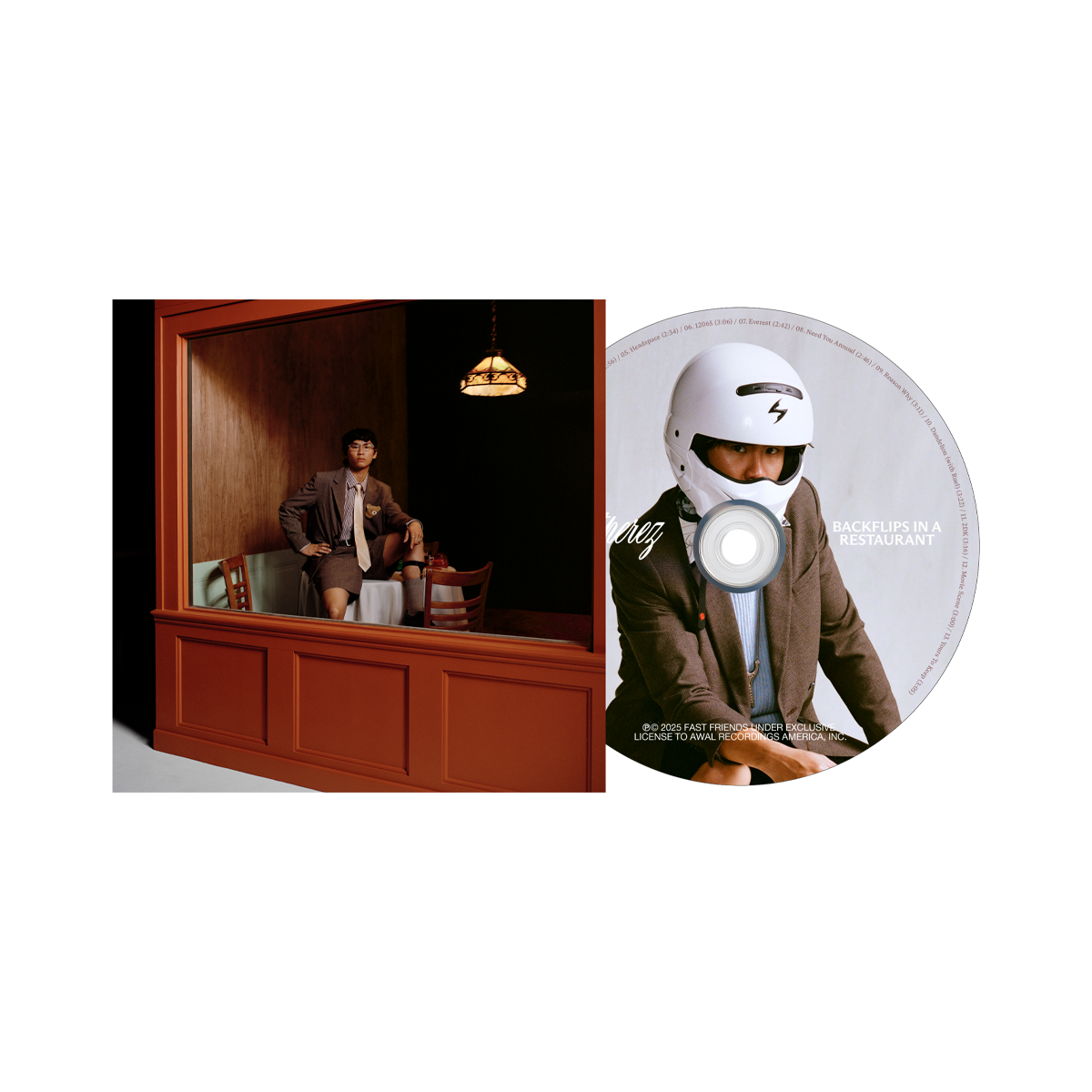 BACKFLIPS IN A RESTAURANT - CD