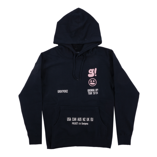 grentperez GROWING UP? TOUR HOODIE